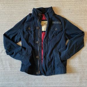 Hollister mens hammer land military jacket size S